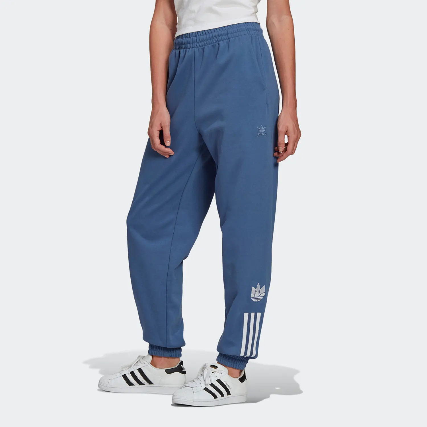 

Adidas genuine genuine Three Stripes Women's Fashion Sport Drawstring Pants GN2898