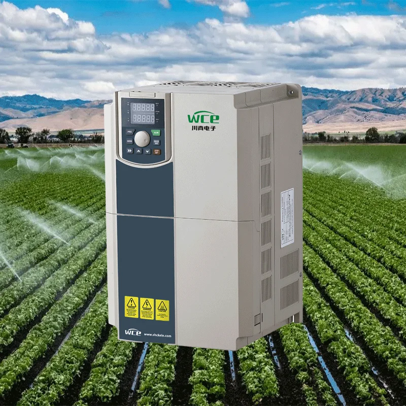 Variador de Frecuencia (VFD) con Control Vectorial y de Frecuencia Variable, Trifásico, 220V/380V, 15KW/20HP, 0-400HZ, para Motor Síncrono de Imán Permanente