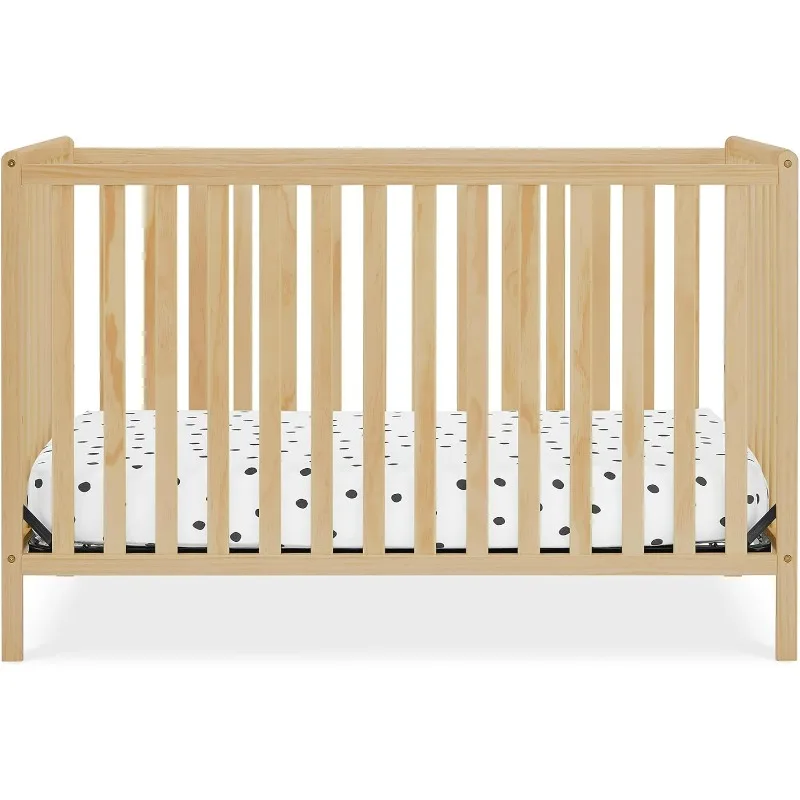 Children Heartland 4-in-1 Convertible Crib, Natural