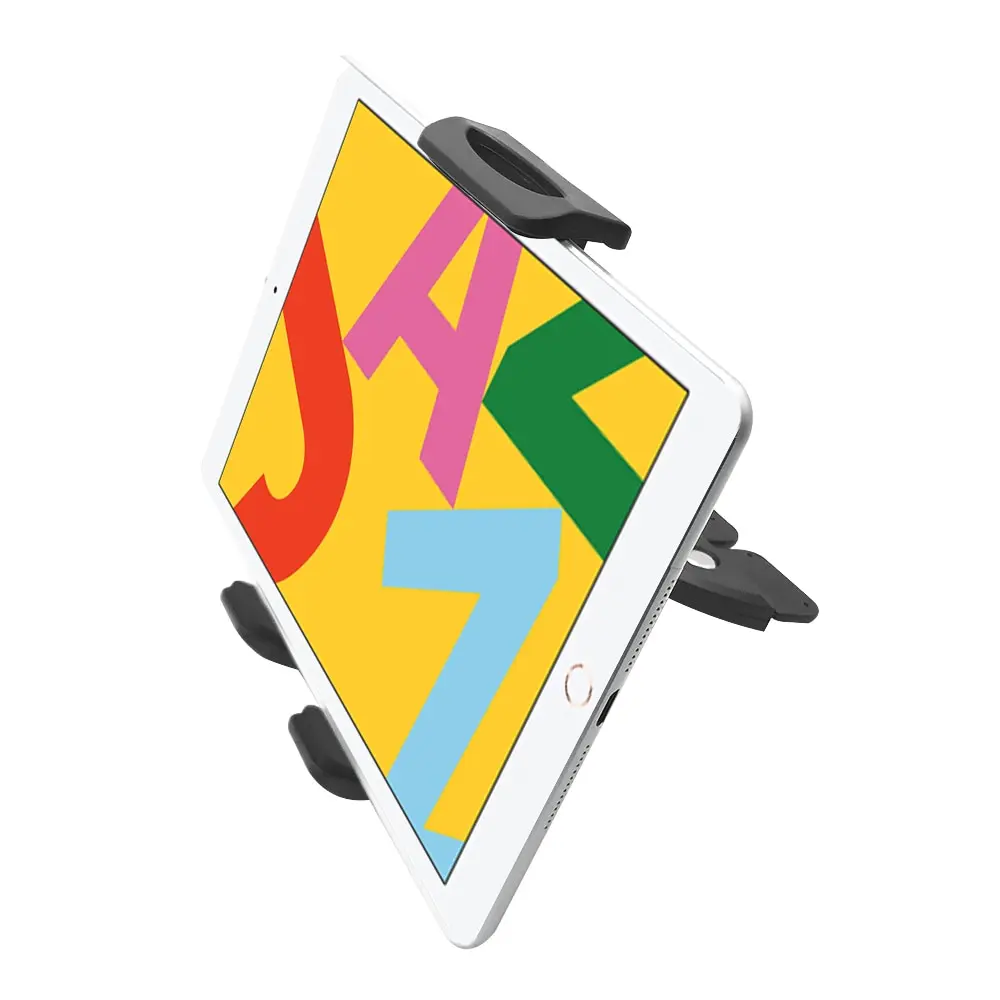 XNYOCN Adjustable Car CD Slot Tablet Stand Phone Holder for iPhone 14 13 12 11 iPad Pro Air Mini 4 to 12 Inch Samsung Xiaomi Pad image 2