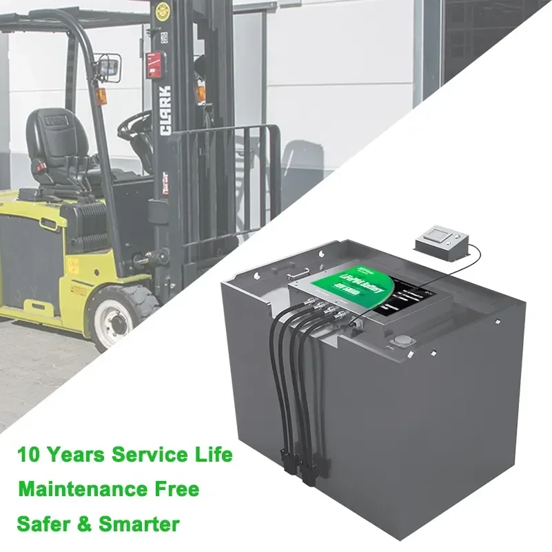 Grade A Lifepo4 forklift 80v 601ah battery electric nichiyu forklift battery