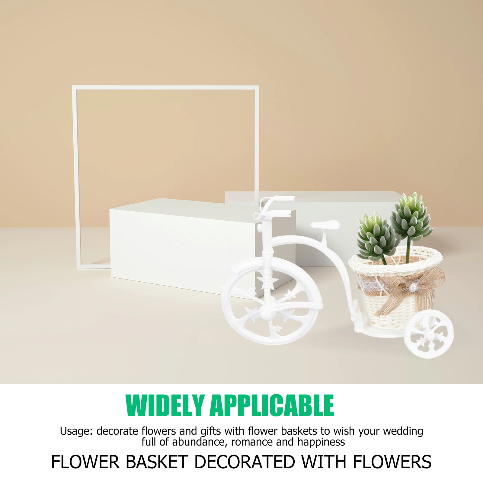 

2pcs Woven Flower Basket Multi-Purpose Storage Basket Home Decor Hand-Held Mini Desktop Fruit Container Gift Packing Organizer