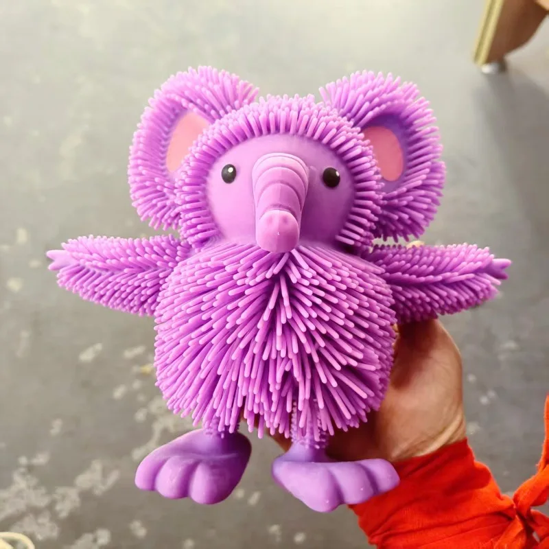 Creative Electric Toys Cute Elephant Monkey Dancing Dolls Toy Children Vocal Walking Toys Game Funny Girl Kids Birthday Gift