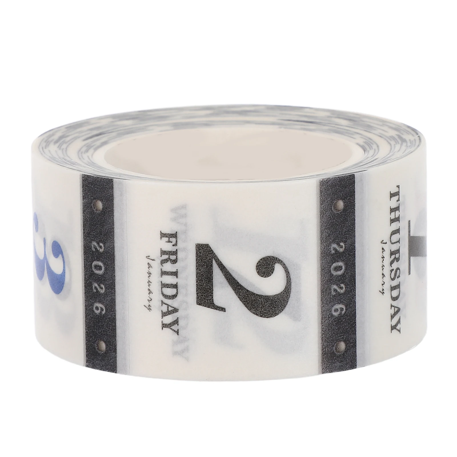 1 لفة 365 يوم التقويم تاريخ ملصقات ل 2026 المجلات الرجعية التقويم ملصقات مخطط شهري DIY بها بنفسك مذكرات سكرابوكينغ صنع