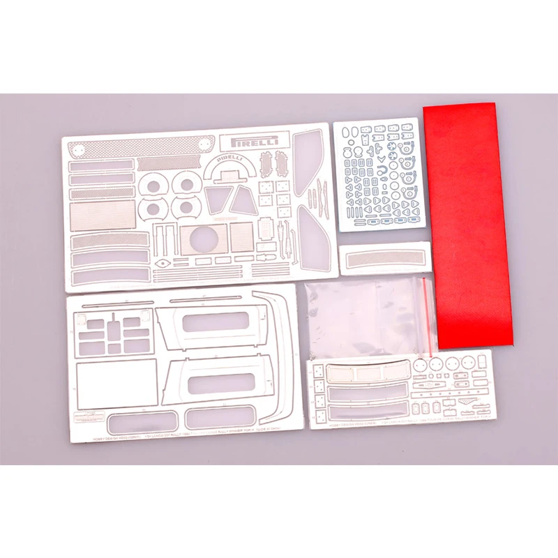 Hobby Design  1/24 HD02-0256  037 Rally Detail-up Set For H   Detail-up Set Assembly  Model Car Metal Modifications Set