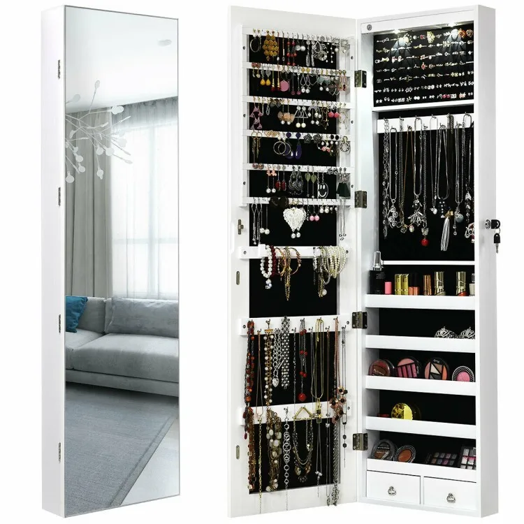 Jewelry Cabinet Lockable Armoi - Body Jewelry And Earrings ulasan dan harga
