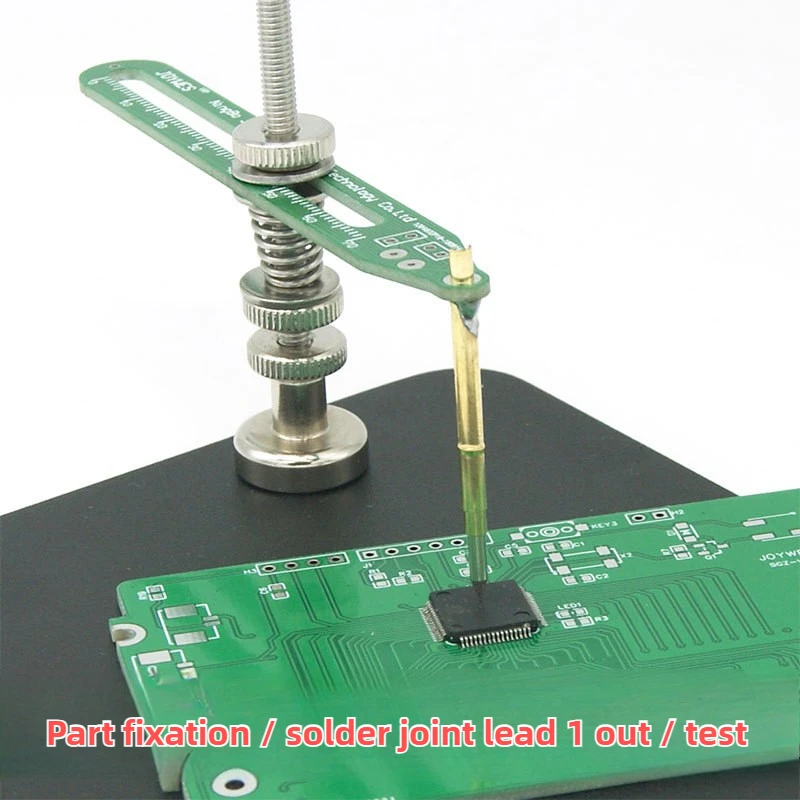 

Universal Test Clip Components IC Chip CPU Circuit Board PCB Electronic Board Welding Fixed Test Burning Probe Pressure Needle