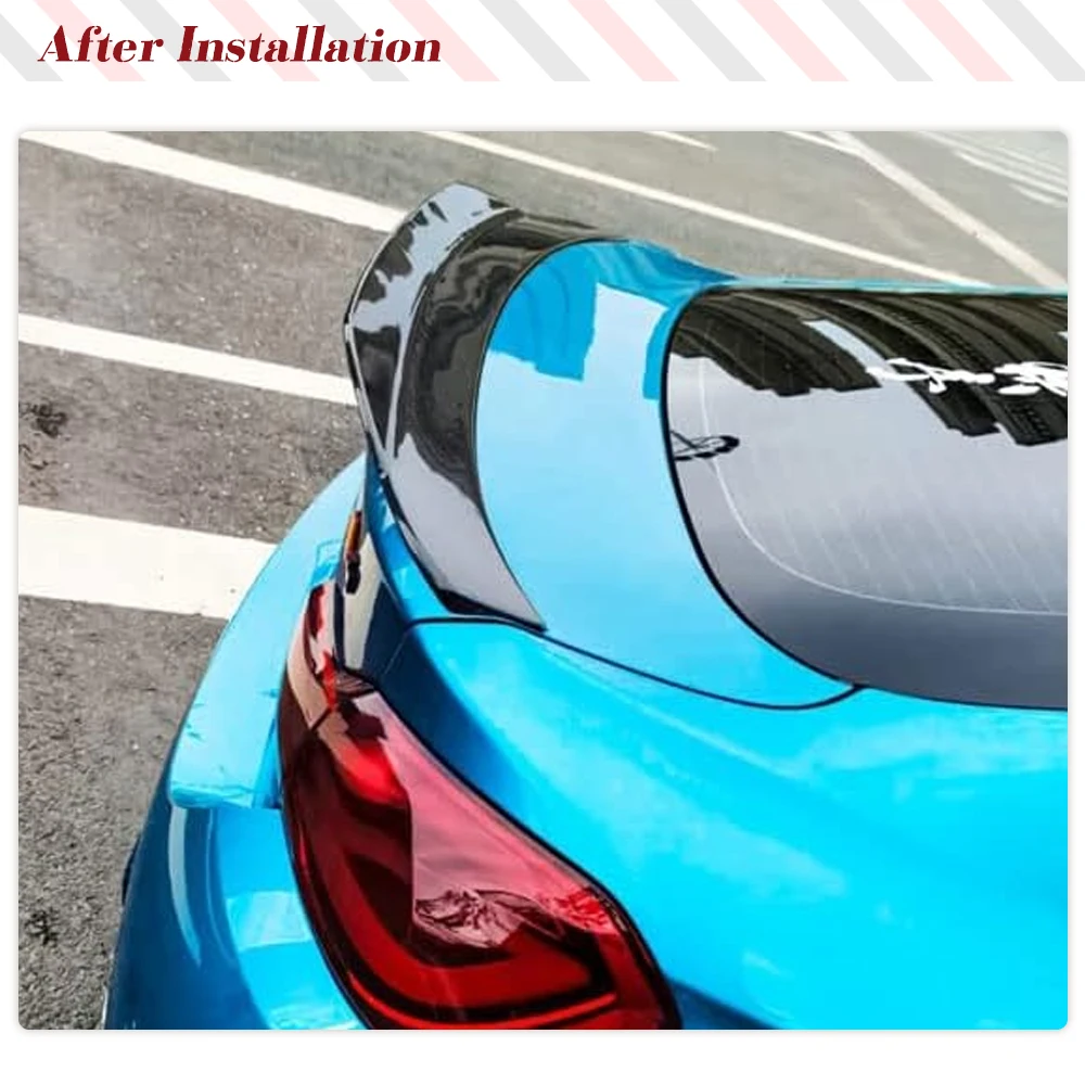 Carbon Fiber Car Rear Trunk Spoiler for BMW 4 Series F36 Gran Coupe 4Door 2014-2019 Rear Wing Spoiler Boot Lid High Kick Lip