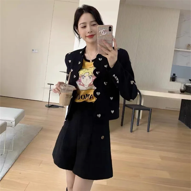 

2023 early spring new French design feeling thin and advanced feeling small fragrant jacket women