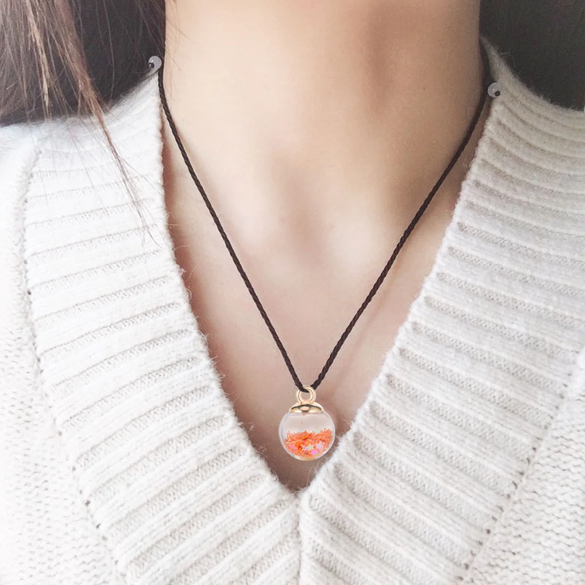 34 قطعة كرة زجاجية على شكل نجمة دلاية 16 مللي متر واضح صغير في مهب غلوب بريق كريستال مجوهرات العرض ل أقراط أساور القلائد #3