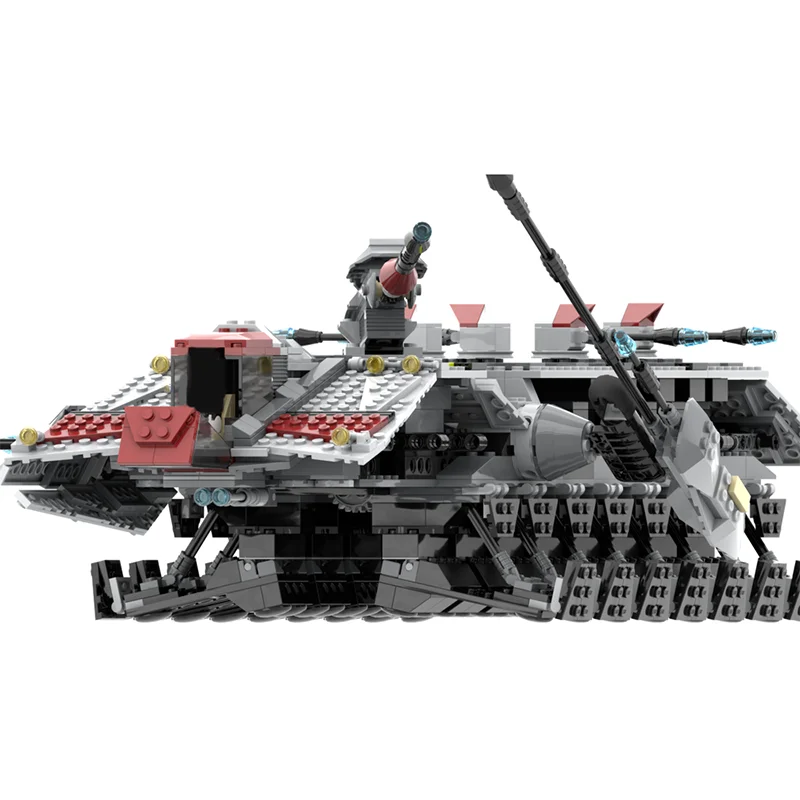 New 1767Pcs Famous Star Battle Movie Moc Ut-At Transport Model Building Blocks Diy Creative Ideas Bricks Toys Birthday Gifts view 2
