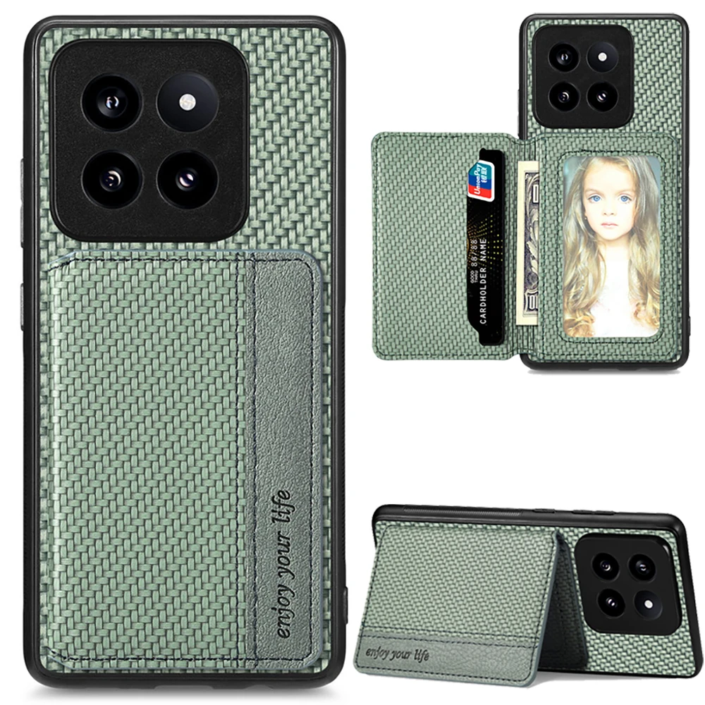 

Luxury Case For Xiaomi 14T 13T 12T 11T 14 Pro 15 13 5G RFID Block Leather Magnet Back Cover Mi 11 Lite NE 14T 13T 12T 11T Funda