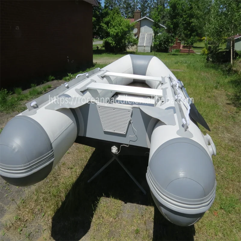 China Factory 4-6 Person Inflatable Kayak Fishing Boat Tender Poonton Inflatable Dinghy For Sale