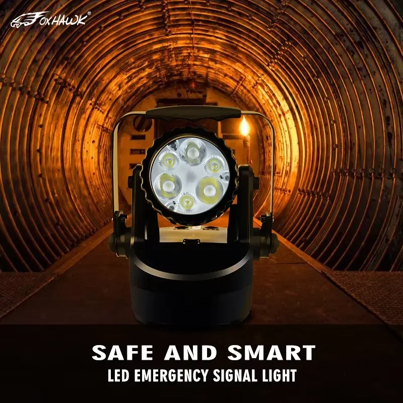 Portable LED Work Light Rechargeable Camping Tent Lamp IP66 Waterproof Remote Control Outdoor Garden Workshop Lighting