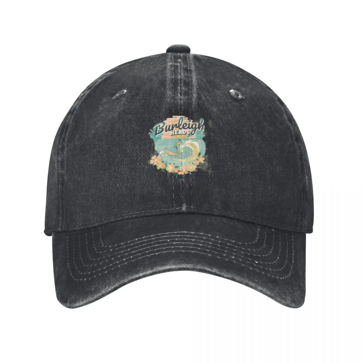 Burleigh Heads Gold Coast Baseball Cap Designer Hat Rugby fishing hat derby hat Caps Women Men's