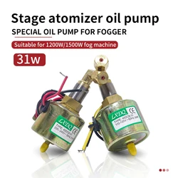 Machine à brouillard de scène avec tige de ventouse, pompe électromagnétique mise à jour, joint en plastique, machine à fumée, accessoires, 1200W, 1500W, 31W