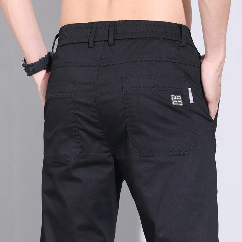 High-quality 2025 Spring New Men's Casual Pants, Stylish and Versatile Business Chino Pants