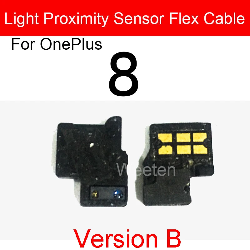 For Oneplus 1+ 3 3T 6 6T 8 8T Pro 9R 9RT 10T 10R Light Proximity Sensor Flex Cable Ambient Proximity Sensor Flex Ribbon Parts