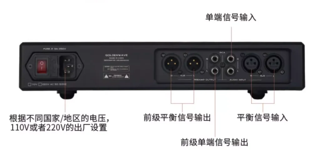 Gaodeng Audio x HIFIMAN Overture Prelude Fully Balanced Class A Ear Amplifiers Desktop Headphone Amplifiers