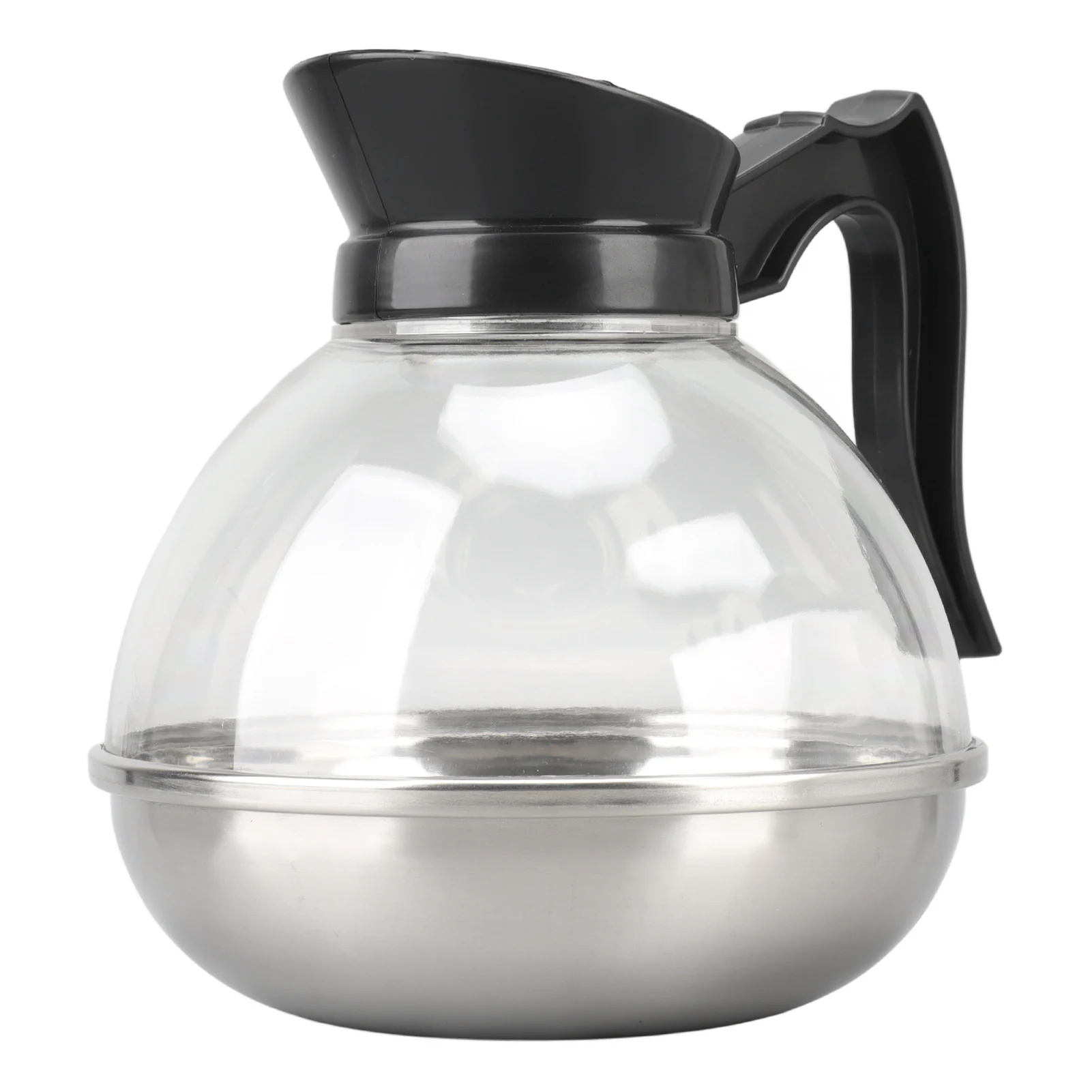 

1700ml Tea Pot, Tea Kettle, Coffee Kettle Stainless Steel 1700ml Heat Resistant Household Tea Pot for Induction Cooker