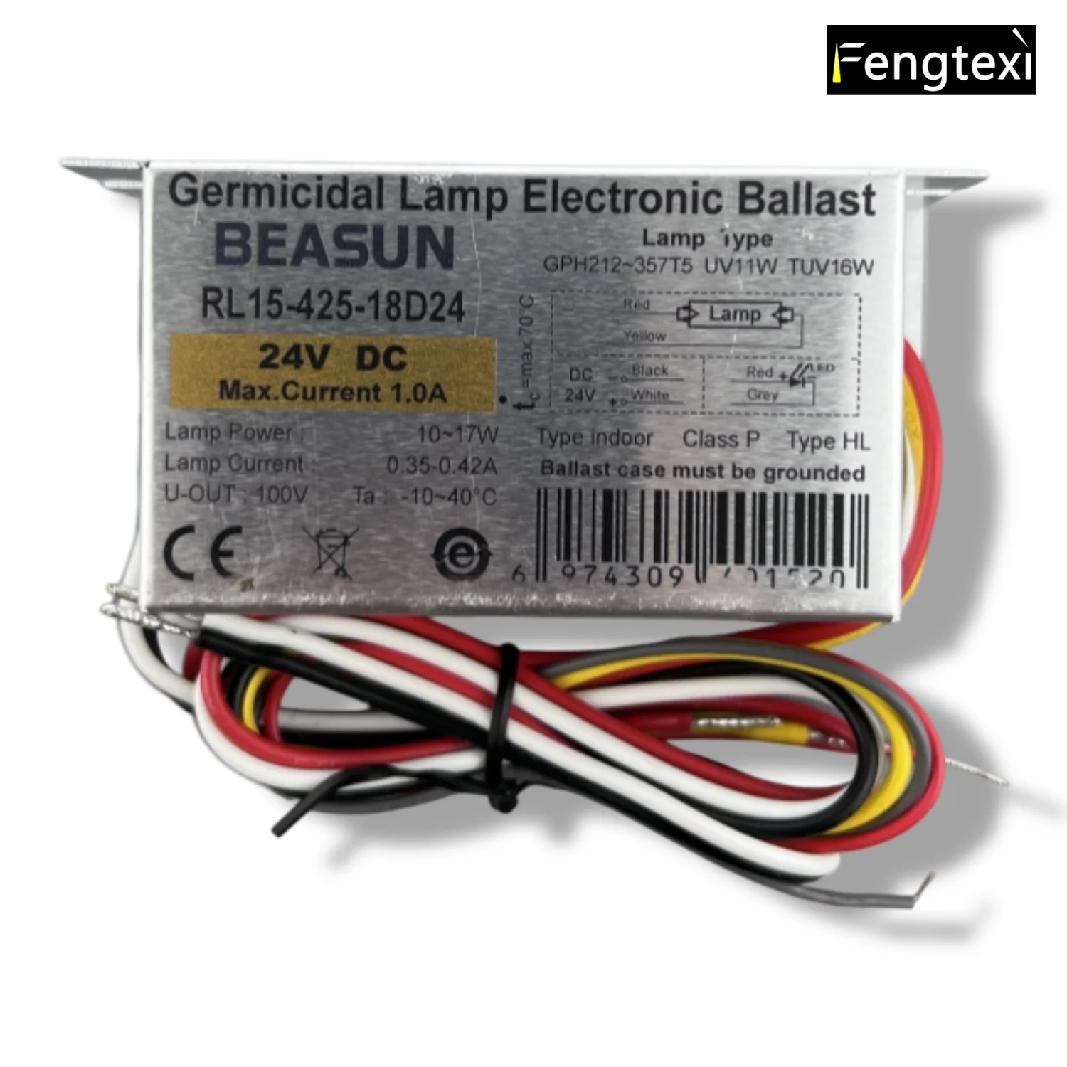 

DC24V RL15-425-18D24 UV Ballast for 10W/11W/16W Lamps