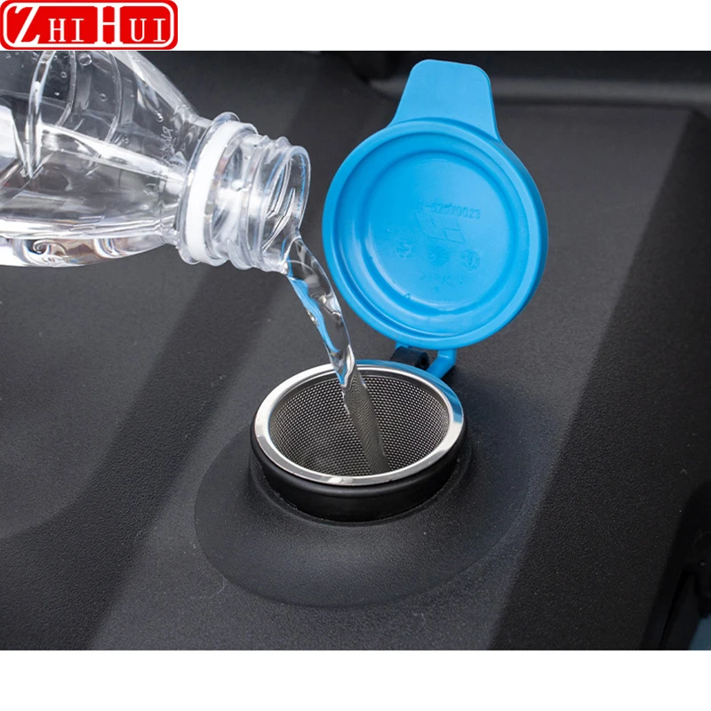 For Li Lixiang L7 L8 L9 2022 2023 Car Styling Stainless Steel Glass Water filter Screen Net Auto Modificaton Accessories