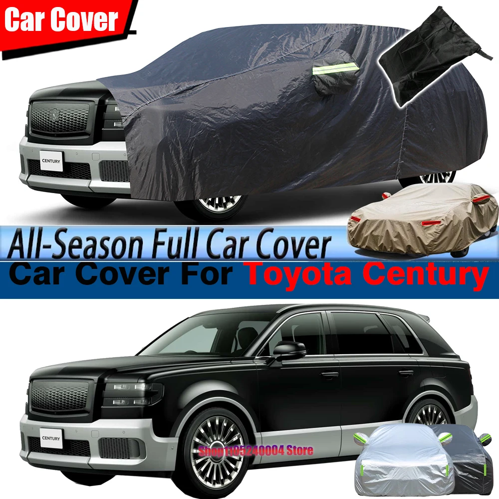 

2 Anti UV Waterproof SUV Car Cover Sun Shade Snow Rain Full Protection For Toyota Century 2022-2025