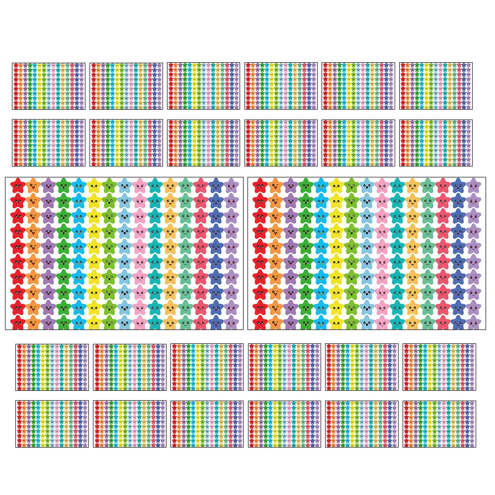 

Five- Stickers Reward For Classroom Motivation Labels Adhesive Decals Students School Supplies Scrapbook