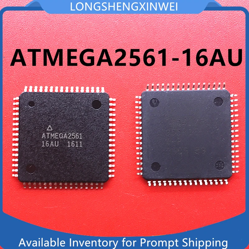 1PCS ATMEGA2561-16AU ATMEGA2561 QFP64 New Microcontroller Chip Original