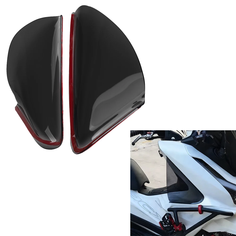 For Honda PCX125 PCX160 2025 2026 Windshield Motorcycle Side Windscreen Leg Guard Cover PCX 125 160 Protector Wind Deflectors