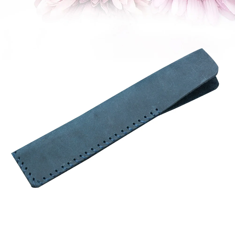 

Pen Pen Bag Red Cattlehide Pouch For School Office Stationery Gift Pens Pouch Pens Organizer Case