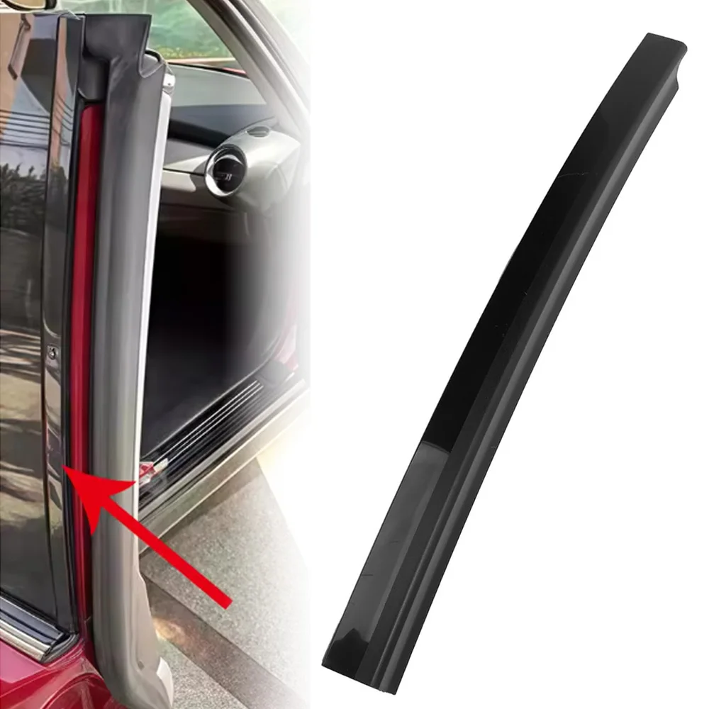 Car Right Side Door B Column Pillar Cover Trim Window Moulding Sealing Strip for MINI Clubman R55 2007-2015 51137167236, 7167236