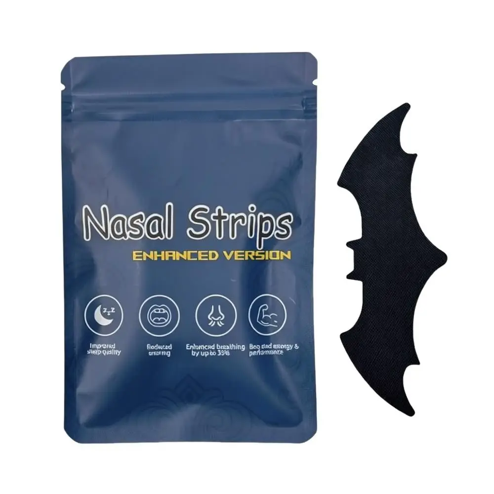 30Pcs New Hypoallergenic Nose Strips Non-Invasive Nasal Congestion Breath Nasal Strips Breathable Nose Patches Better Breathing