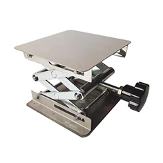 Laboratory Equipment 200x200x280mm stainless steel lifting Platform lab Lift Table 8'' inch