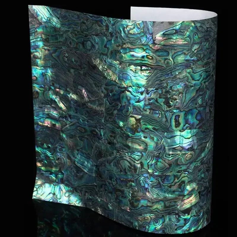 1Pcs Natural Abalone Shell Mother of Pearl laminate Sheet DIY Home Decoration Material Crafts Carved Inlay Size 240x140mm