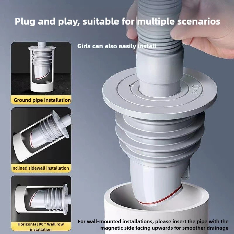 

Многофункциональная силиконовая заглушка для канализации — слив в пол в ванной комнате и кольцо для кухонной раковины, разъем для защиты от утечки в стиральной машине