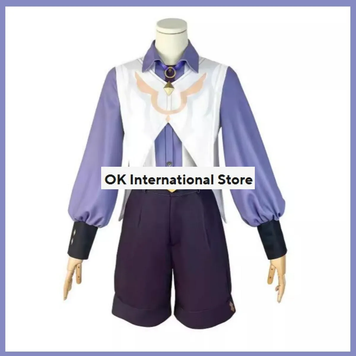 Anime Game Honkai: Star Rail Sunday Cosplay Costume Childhood Daily Shirt Shorts School Uniform Wig Man Lovely Campus Suit