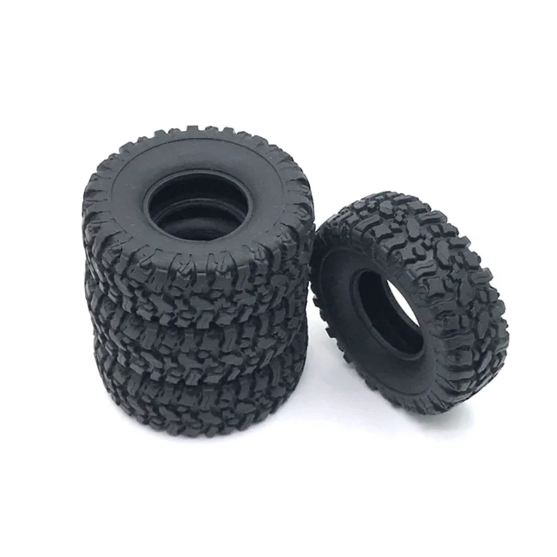 66mm Rubber Tire Wheel Tyre for WPL C14 C24 C34 B14 B24 B16 B36 1/16 RC Car Upgrade Parts Spare Accessories