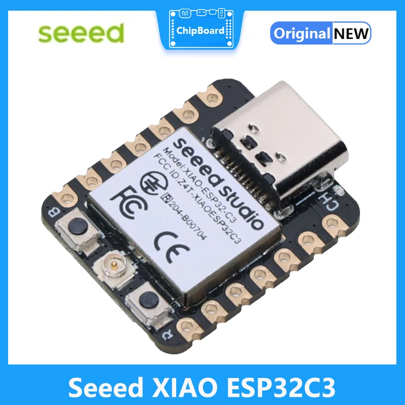 Seeed XIAO ESP32C3 -RISC-V piccola scheda MCU con Wi-Fi Bluetooth5.0, carica batteria supportata, efficienza energetica e interfaccia ricca