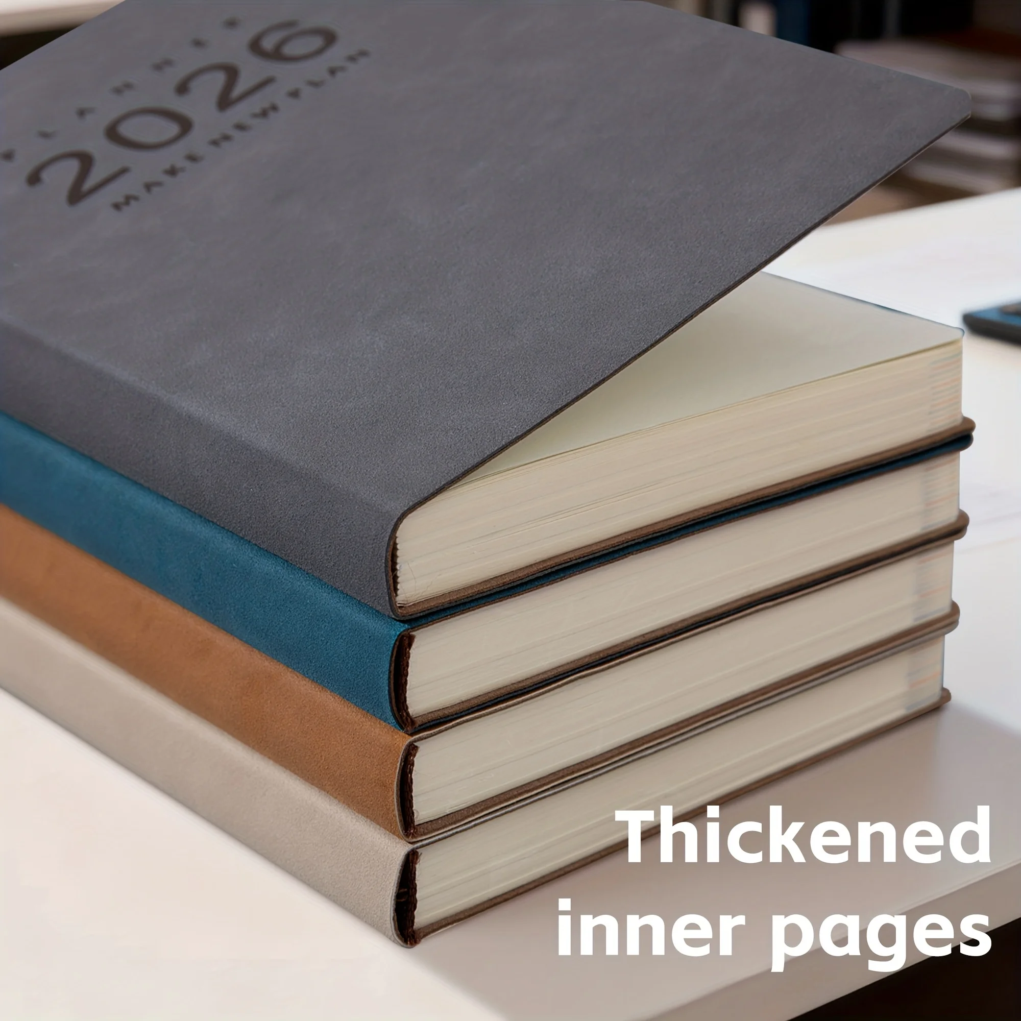 2026 Dagelijkse planner- en kalendertijdschrift - 360 pagina's Duurzame hardcover, takenlijst |   Het perfecte tienercadeau voor het nieuwe jaar