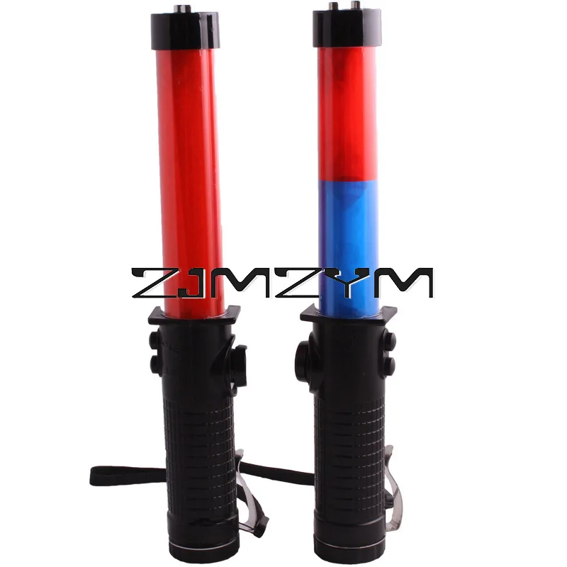 Imagem -02 - Recarregável Led Safety Signal Wand Luz de Trabalho Lanterna com Pulseira Lâmpada Poderosa Tocha Tráfego 30cm