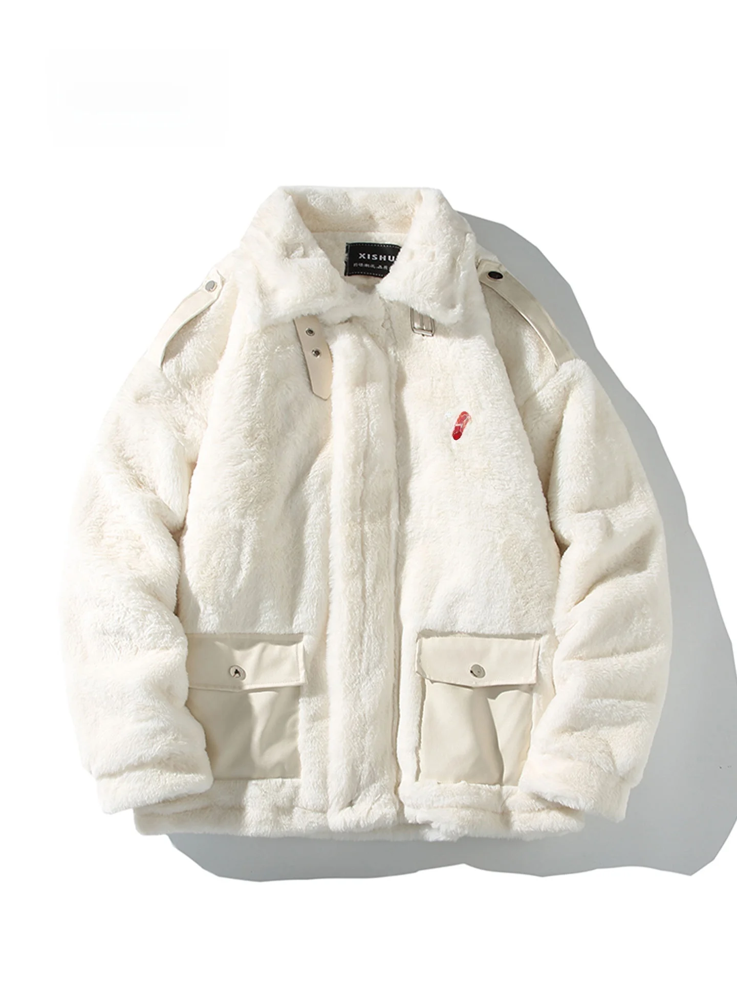 

Новая зимняя повседневная утепленная хлопковая куртка Play Hei в городском стиле, модная, с длинными рукавами, на молнии