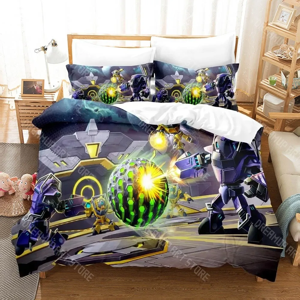 3D Printed Metroid Prime Bedding Set for Boys Girls Duvet Cover And Pillowcase Twin Queen King Full Single Double Sizes