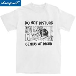 Men Women Akira Toriyama Bot Working Rip Do Not Disturb T Shirts Toribot Cotton Clothes Leisure Short Sleeve New Arrival T-Shirt