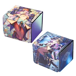 Yugioh Nightmare Apprentice Deck Box Yu-Gi-Oh! Magician TCG OCG PTCG Trading Cards Protector Case Pu Leather Storage Box 100+