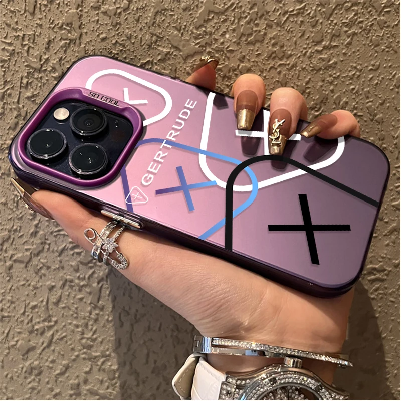 Fashion G-Gertrudes Hard Phone Case for iPhone 17 Air 16 15 11 12 14 13 Pro Max XS X XR Plus 8 7 SE 2020 Shockproof Back Cover view 4