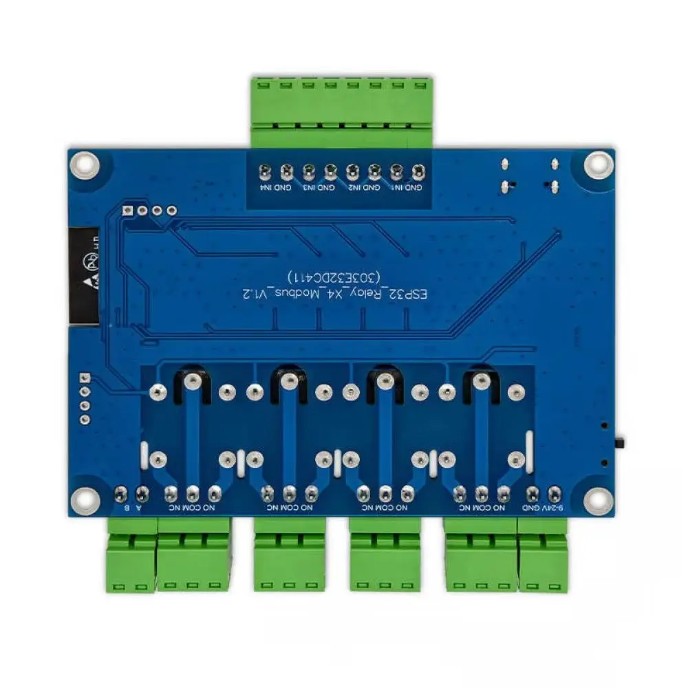 

DC7-24V ESP32 Modbus RTU 4 Channel Relay Module RS485 Development Board MODBUS Protocol Optocoupler Isolation Relay Board