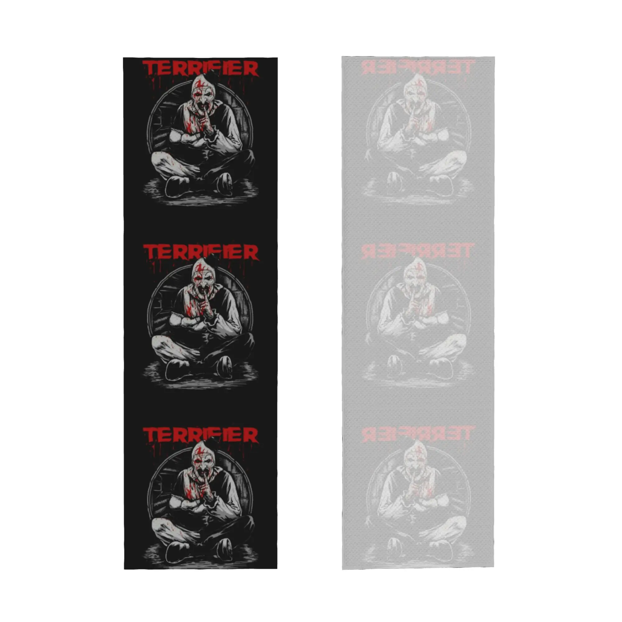 Terrifiers Movie Horror Art Slasher Halloween Cold Exercise Towel   Super Soft Breathable Instant Cooling Towel Yoga Towels