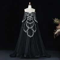 Sharon Said Elegant Off Shoulder Sage Green Evening Dress with Cape Sleeves Sweetheart Luxury for Weddig Party SS215 Customized 3