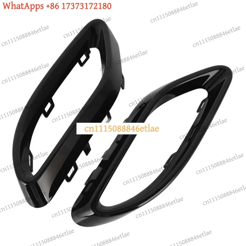 k3 Exhaust Muffler Tip Cover Trim, Rear Exhaust Pipe Decoration, for Mercedes-Benz A B C E GLC CLS